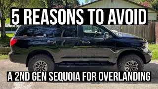 5 причин избегать Toyota Sequoia второго поколения для путешествий по бездорожью в 2026 году