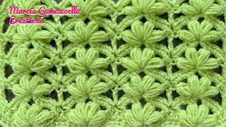 TEJIDOS A CROCHET: Flores Puff/ HOW TO CROCHET: Puff Flowers