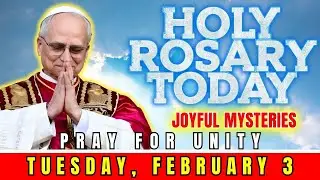 HOLY ROSARY TODAY, FEBRUARY 3 | SORROWFUL MYSTERIES | PRAYER FOR HEALING & PROTECTION
