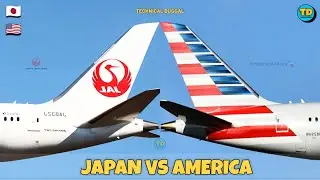 Japan Airlines Vs American Airlines Comparison 2024! 🇯🇵 Vs 🇺🇲
