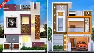 🚀 Topmost 65+ Small House Elevation Design 2026 🥀 Hottest Single Floor House Front Elevation Design💝