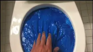 Weird stuff flushes me down a toilet @weirdstuffvideos