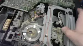 Working on my LXI Series VCR I got at Goodwill last night!