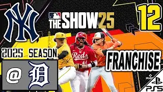 MLB The Show 25 | FRANCHISE | 2025 | #12 | at Detroit Tigers (1/27/26)