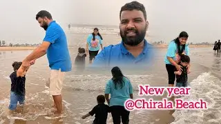 👉New Year Celebration at the Beach 🏖️ | New Year Beach Vlog 2026 #chiralabeach #travel#viral #vlog