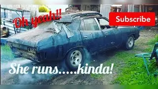 Barn Find XA falcon. Can we make it run??