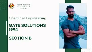 Gate 1994 Section B- Part 1 | Chemical Engineering solutions | PYQs..... #gatechemicalengineering