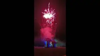 Fireworks and Effigy from Flipside 2023 Demolition Disco Derby