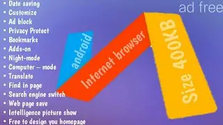 Via browser features | android