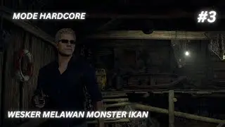 WESKER AKAN MELAWAN MONSTER LELE GAMEPLAY-RESIDEN EVIL 4 REMAKE