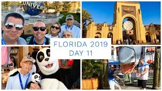WALT DISNEY WORLD & FLORIDA VLOG - SEPT 2019 - DAY 11 - UNIVERSAL STUDIOS