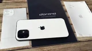 iPhone 12 dbrand матовый белый чехол