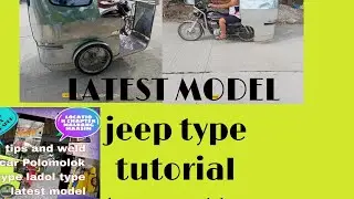 TUTORIAL SUKAT AT PATTERN NG JEEP TYPE TRICYCLE SA GENSAN