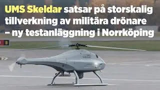 Saab-bolaget skalar upp tillverkning av milit&auml;ra dr&ouml;nare