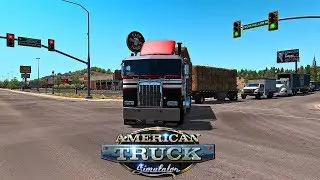 ATS Mods 1.36:  K100E Truck and Trailer Add-on Mod//American Truck Simulator