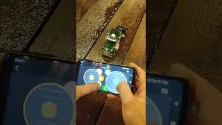 управление со смартфона - масштаб 1/43 #shorts #rc