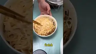 Breakfast lunch and dinner are same dish，convenient #food #noodles