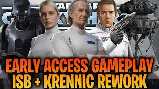 Early Access ISB Gameplay!  Krennic + Probe Droid Rework, Partagaz, Dedra, KX Droid  (First Look)
