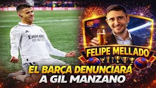 FELIPE MELLADO EL BARCA DENUNCIARA A GIL MANZANO, ROBO ATRACO