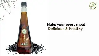 100% Certified_Organic Cold Pressed Black Sesame Oil