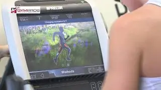 Эллиптический кросс-тренажер Precor EFX 885 &mdash; с консолью P80