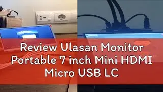 Review Ulasan Monitor Portable 7 inch Mini HDMI Micro USB LCD Secondary Display Laptop PC