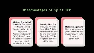Split TCP: Improving Connections in Challenging Networks