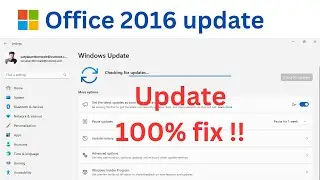 how to update MS office 2016 II Error Fixed II Microsoft 365 office.