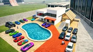 सभी Vehicles को New Parking House में Park करनी है। Indian Bike Driving 3D Challenge #viral #gta 
