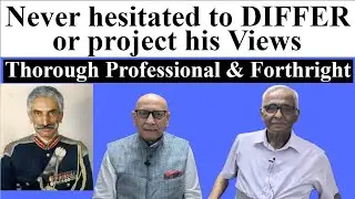 Lt Gen HANUT Singh | Refused to go to Receive Governor | Ex Brass Tacks | Maj Gen VK Singh #part 31