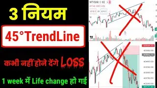 how to draw trendline correctly | how to draw trendline lines | trendline के 3 नियम