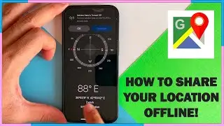 How to Share Your Location Offline!