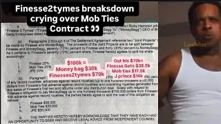 FINESSE2TYMES GETS EMOTIONAL OVER J PRINCE JR MOB TIES 70/30 SPLIT RECORD DEAL 
