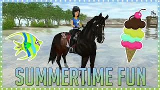 Summertime fun at Fort Pinta Beach | Star Stable