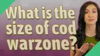 What is the size of cod warzone?