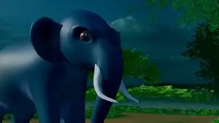 Hati vs Pipra 😲 | পাগলা হাতি গজু | Bangla Cartoon 3D #bengalicartoon #azbanglatv