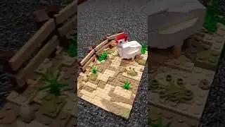 Lego chicken moc #lego #moc #farm #chicken #shorts