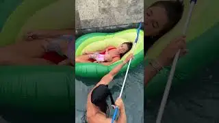 SCARIEST POOL PRANK😱 #prank