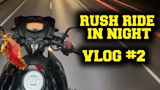 Night Bike Ride in City | Phonk Music | Rush Ride