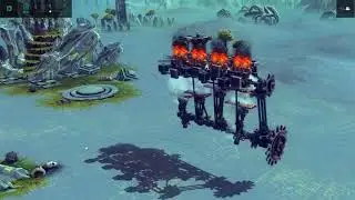Besiege - Inline 4 Steam Engine