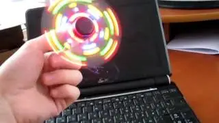 USB Fan with LED Light SKU: CF003W From Focalprice.com