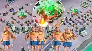 BOOM BEACH // Quay & Quota with WARRIORS 👌🏼 GREAT SOLOS // unboosted Warriors/Bullit taunt attack