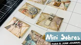 😍UNA IDEA ÚTIL Y PRECIOSA PARA EL JUNK JOURNAL✨CINTURONES 