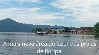 A mais nova área de praia de floripa 