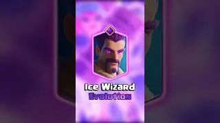 ice wizard evolution #clashroyale #supercell
