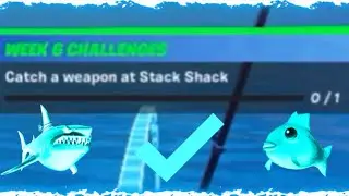 Catch a Weapon at Stack Shack (1) - Fortnite Week 6 Challenges