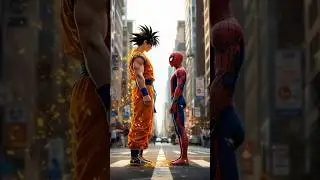 What If Spider-Man Went Super Saiyan? 🤯🔥 #marvel #animals #cute #avengers #superhero