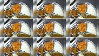 Different Thalies of Food..