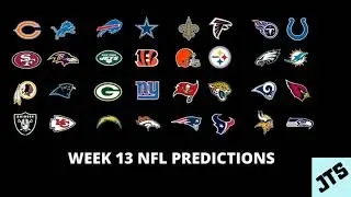 2019 WEEK 13 NFL PREDICTIONS