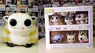 Funko Shop 12 Days Of Christmas POP Monsters Flocked Winter Series Unboxing Funko Pop Vinyl Figures
